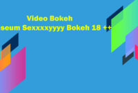 Video Bokeh Museum Sexxxxyyyy Bokeh 18 ++