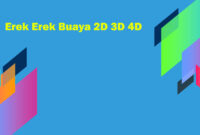 Erek Erek Buaya 2D 3D 4D