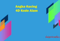 Angka Kucing 4D Kode Alam