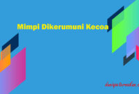 mimpi dikerumuni kecoa